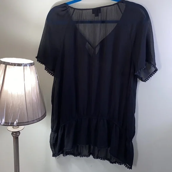 Woman’s Massimo Top Black XXL - Picture 3 of 4